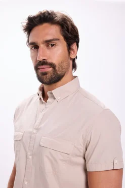 Camisa popelina lisa
