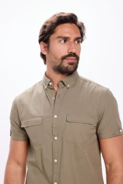 Camisa popelina lisa