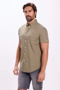 Camisa popelina lisa