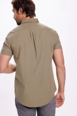 Camisa popelina lisa
