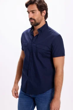 Camisa popelina lisa