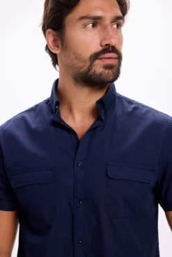Camisa popelina lisa