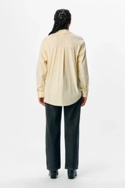 Camisa riscas larga