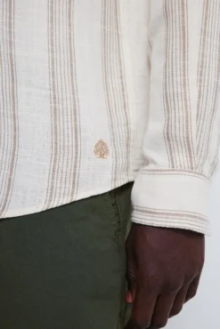 Camisa riscas rústica