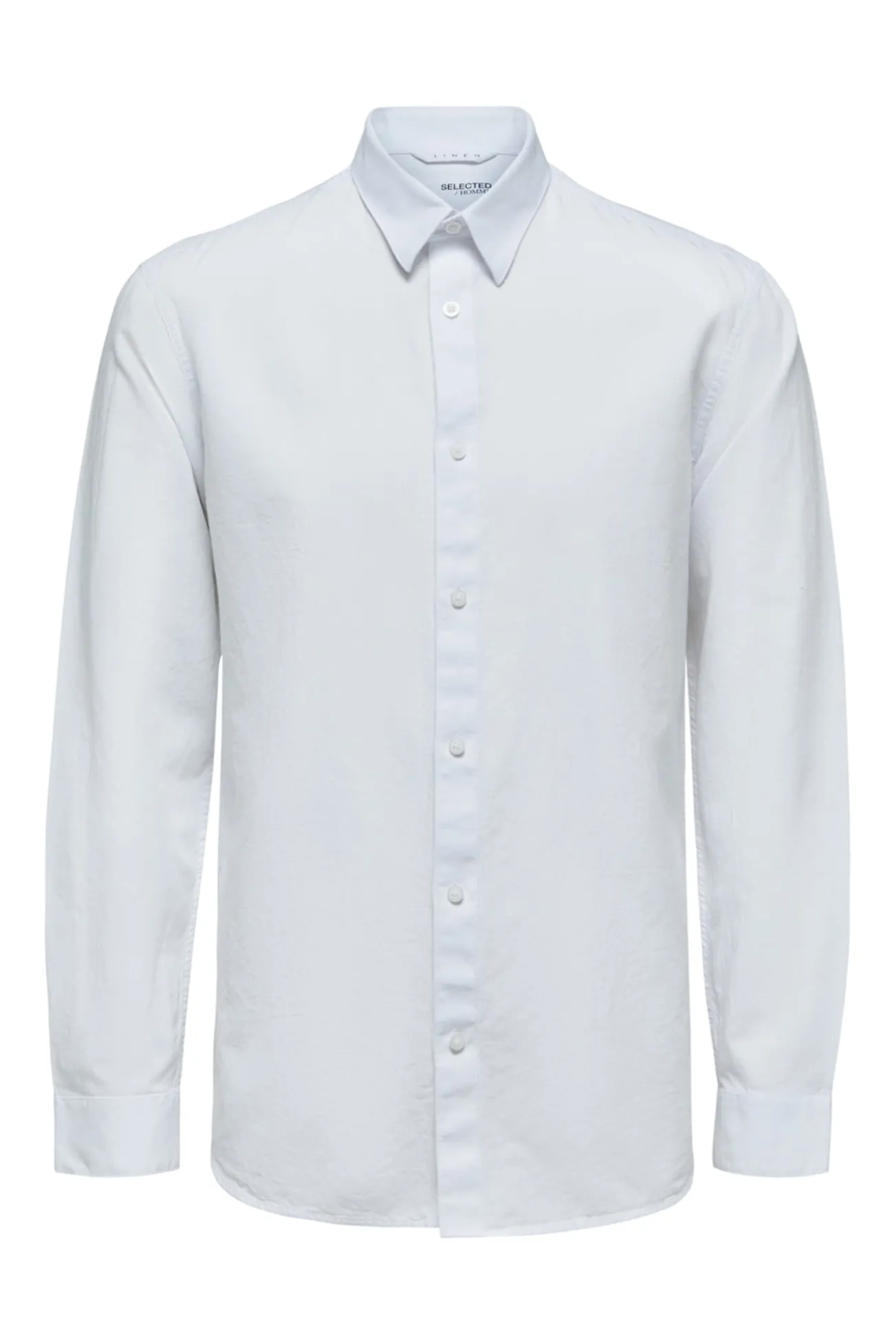 Camisa slim fit de algodão orgânico