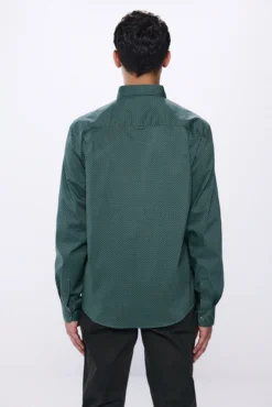 Camisa social de popelina