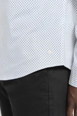 Camisa social de popelina