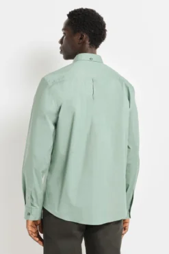 Camisa social de tecido elástico