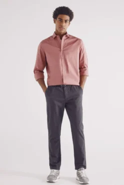 Camisa social elástica