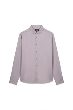Camisa social estruturada bicolor