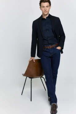 Camisa social slim fit