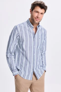 Camisa Twill Rayas
