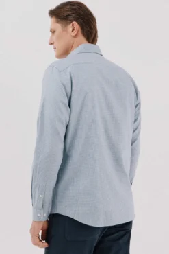 Camisa twill xadrez
