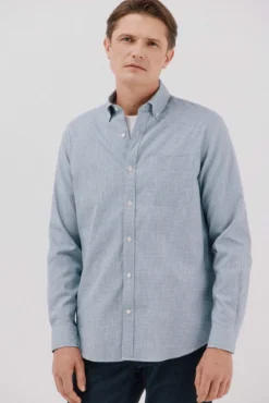 Camisa twill xadrez