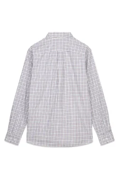 Camisa xadrez com caimento relaxado