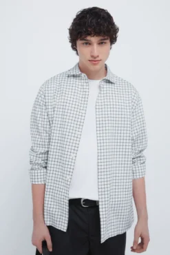 Camisa xadrez pequena