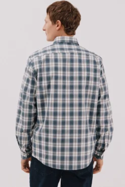 Camisa xadrez popelina