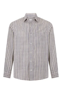 Camisa xadrez popelina