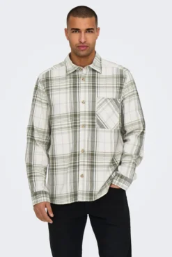 Camisa xadrez regular fit