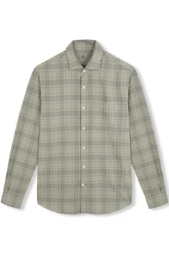 Camisa xadrez tingida