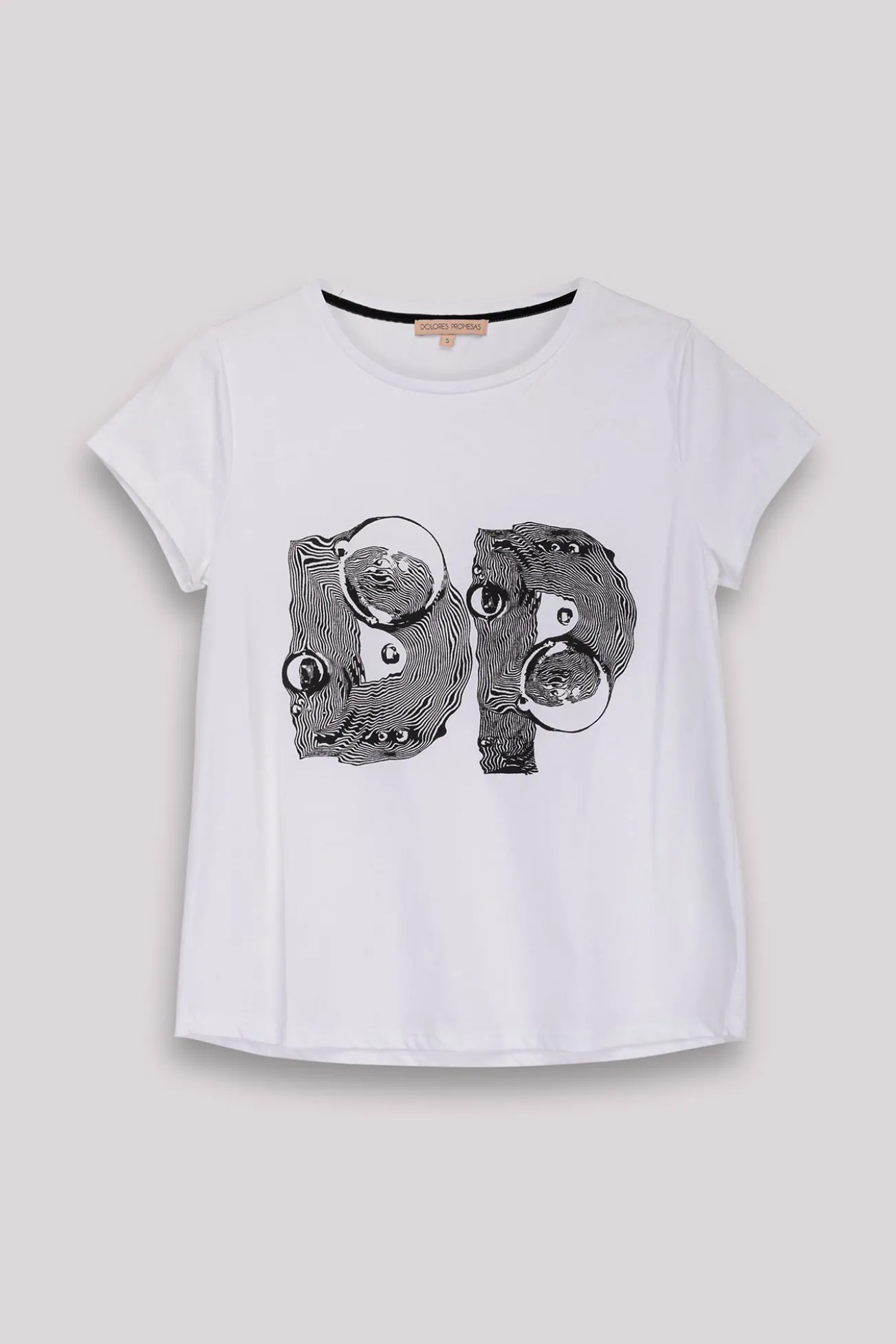 Camiseta Branca Vibrante