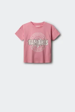 Camiseta feminina dos Ramones