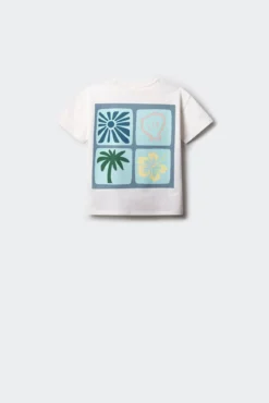 Camiseta feminina palmeira