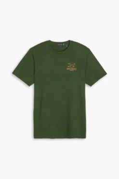 Camiseta para homem slim fit com logotipo