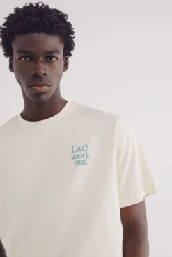 Camiseta para malhar preguiçoso
