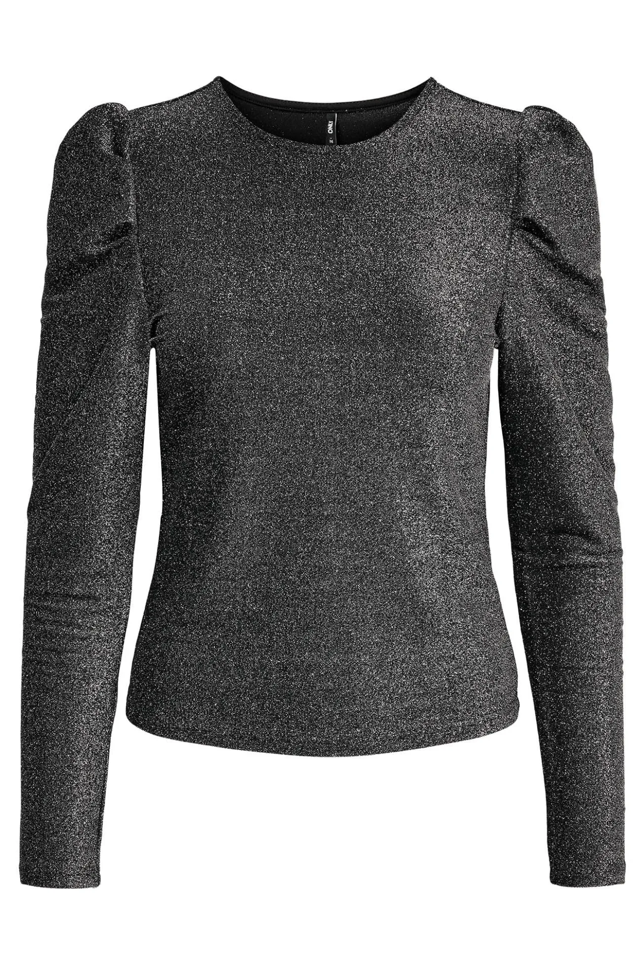 Camiseta pré-mamã com mangas bufante e glitter