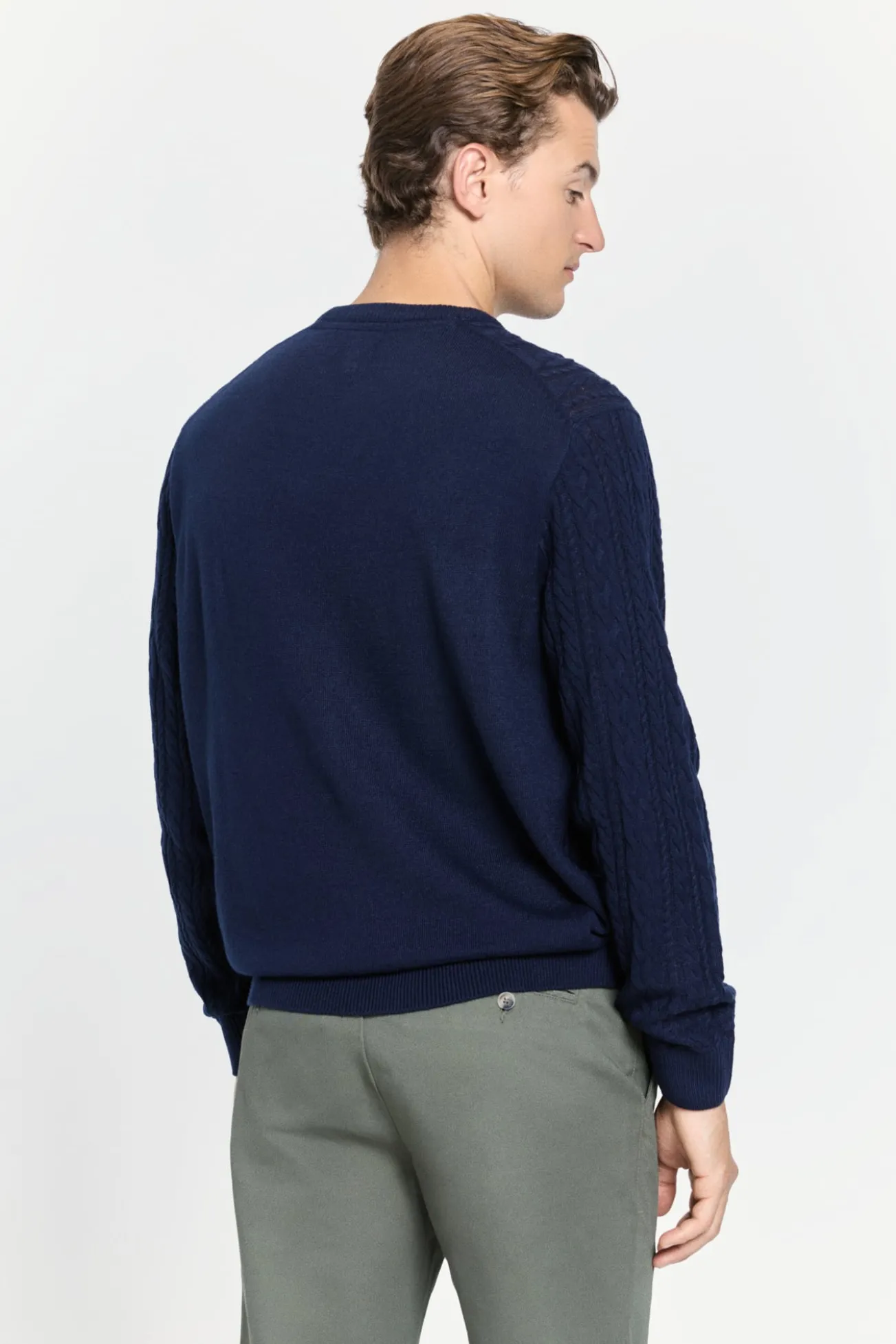 Camisola Aranes com gola caixa