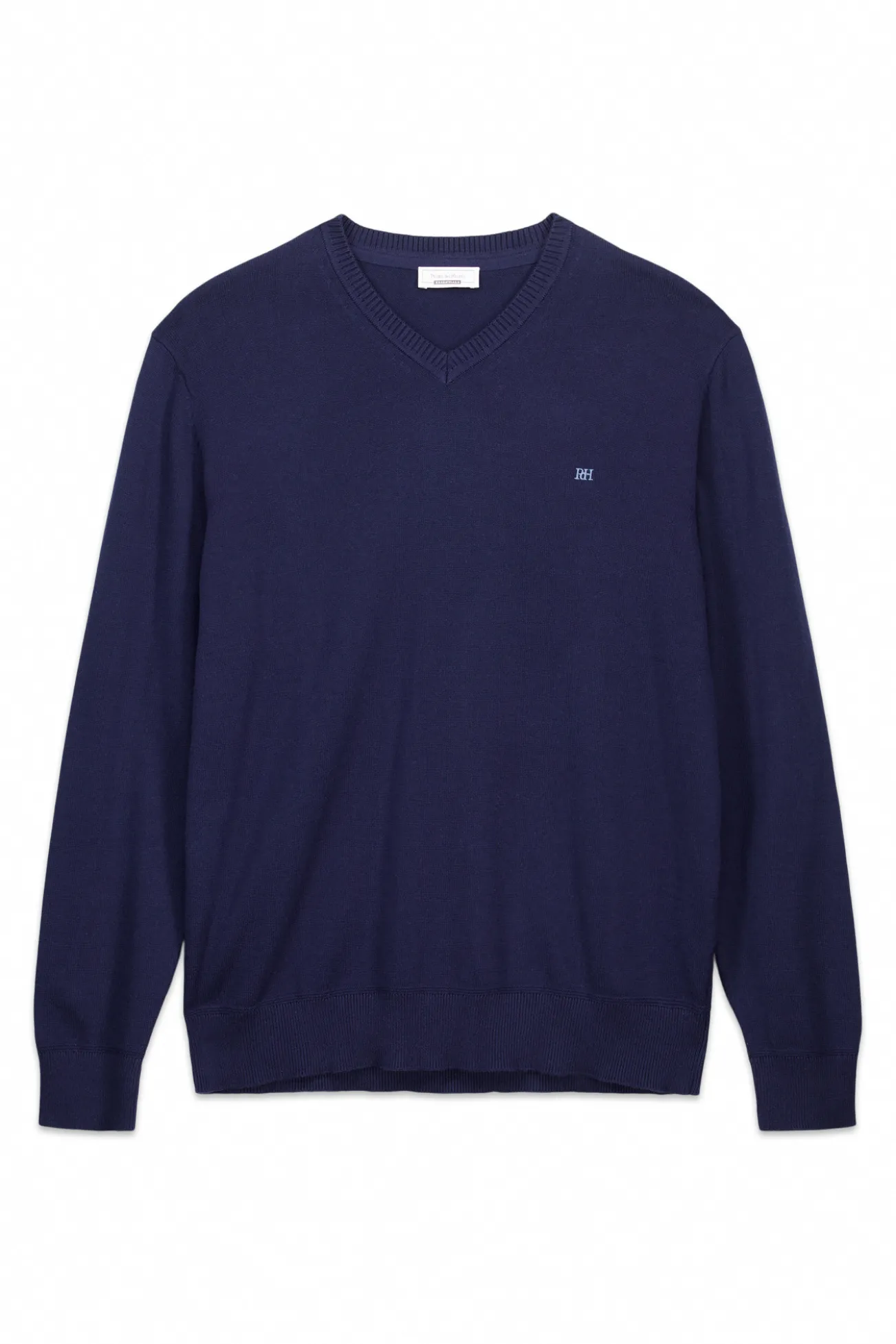 Camisola básico com gola em V