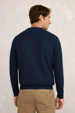 Camisola básico de favo de mel