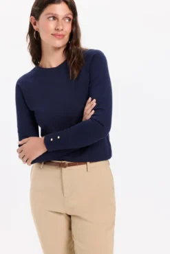 Camisola básico de liso malha