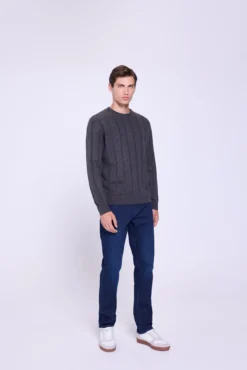 Camisola básico gola redonda