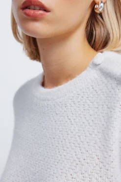 Camisola chenille combinada