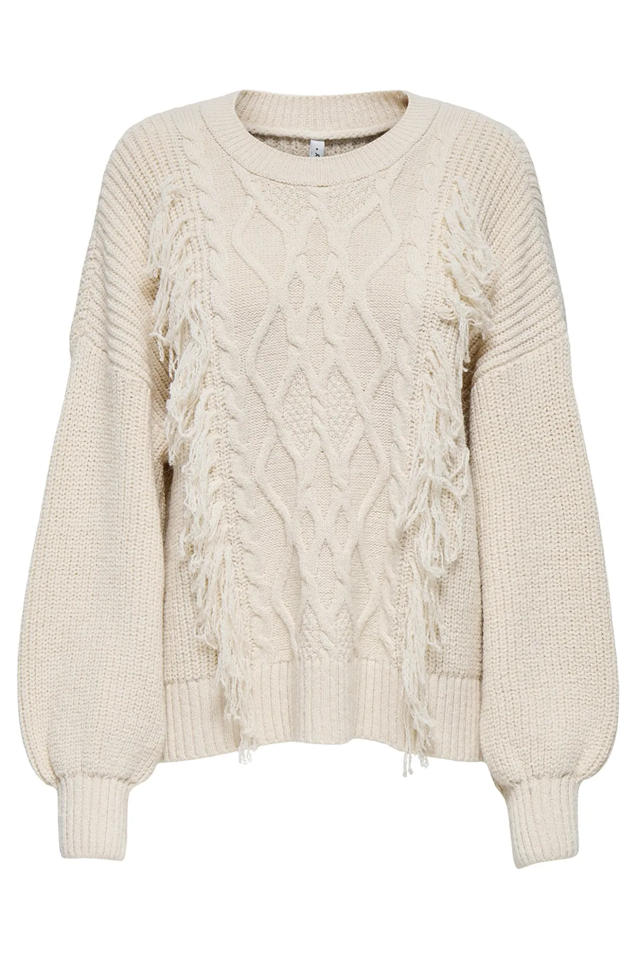Camisola com detalhe de franjas