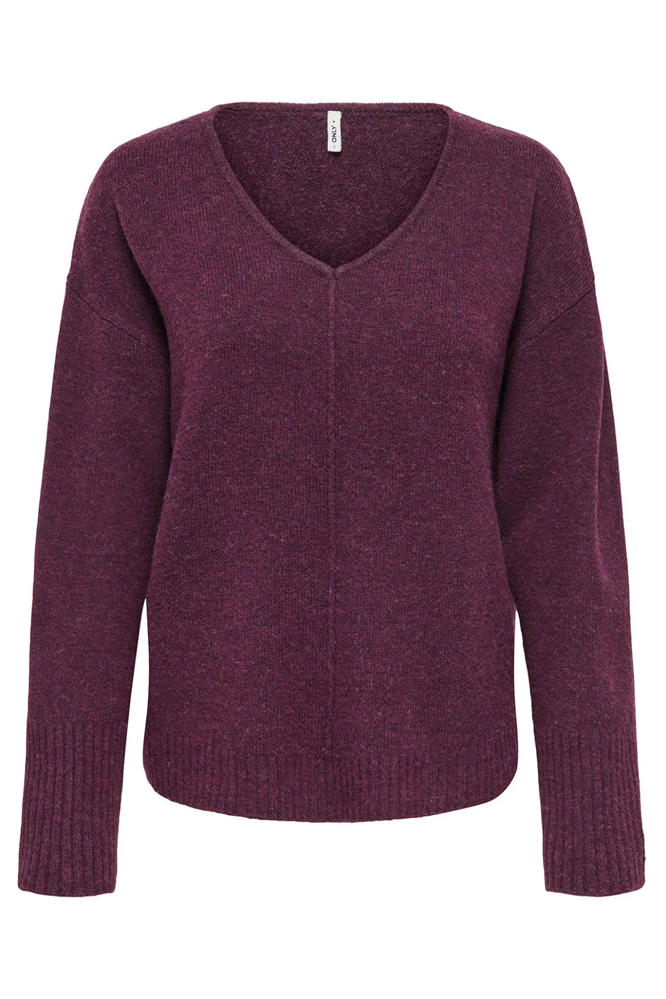 camisola com gola em V