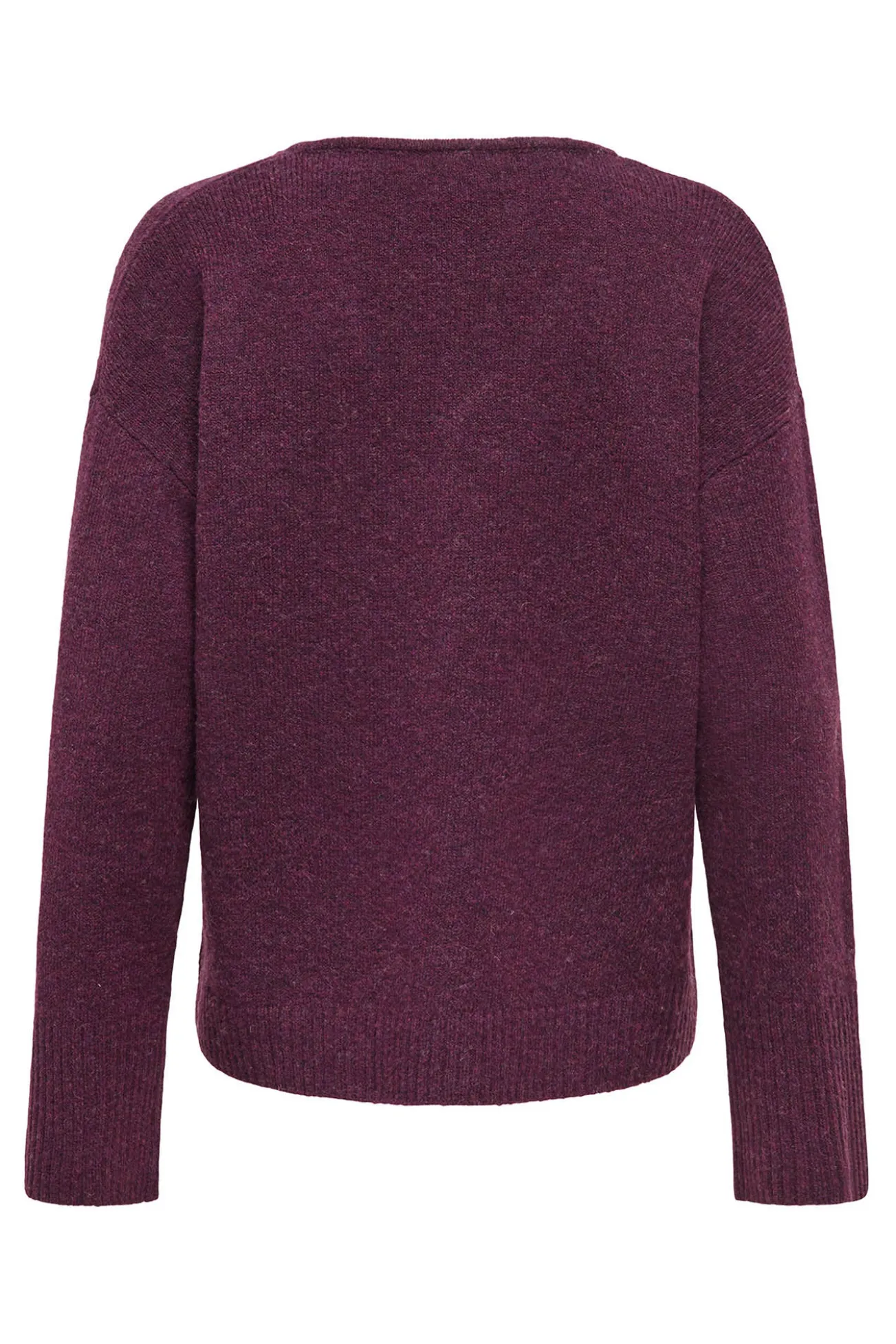camisola com gola em V