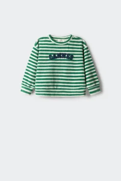 Camisola de chenille de menina