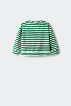 Camisola de chenille de menina