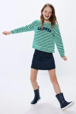 Camisola de chenille de menina