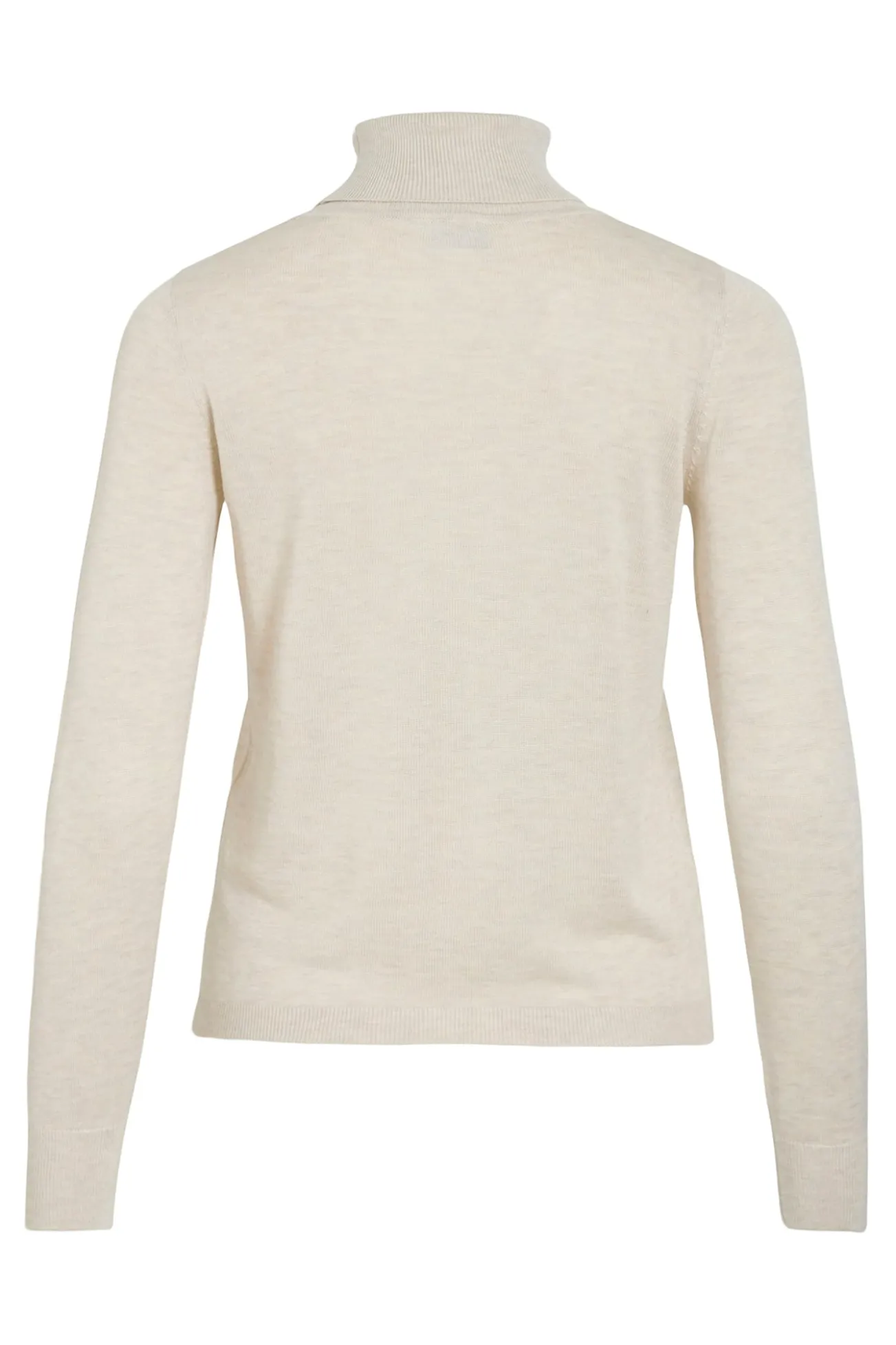 Camisola de gola alta com viscose
