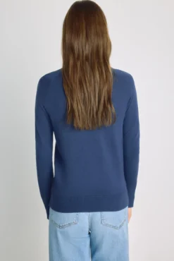Camisola de gola redonda