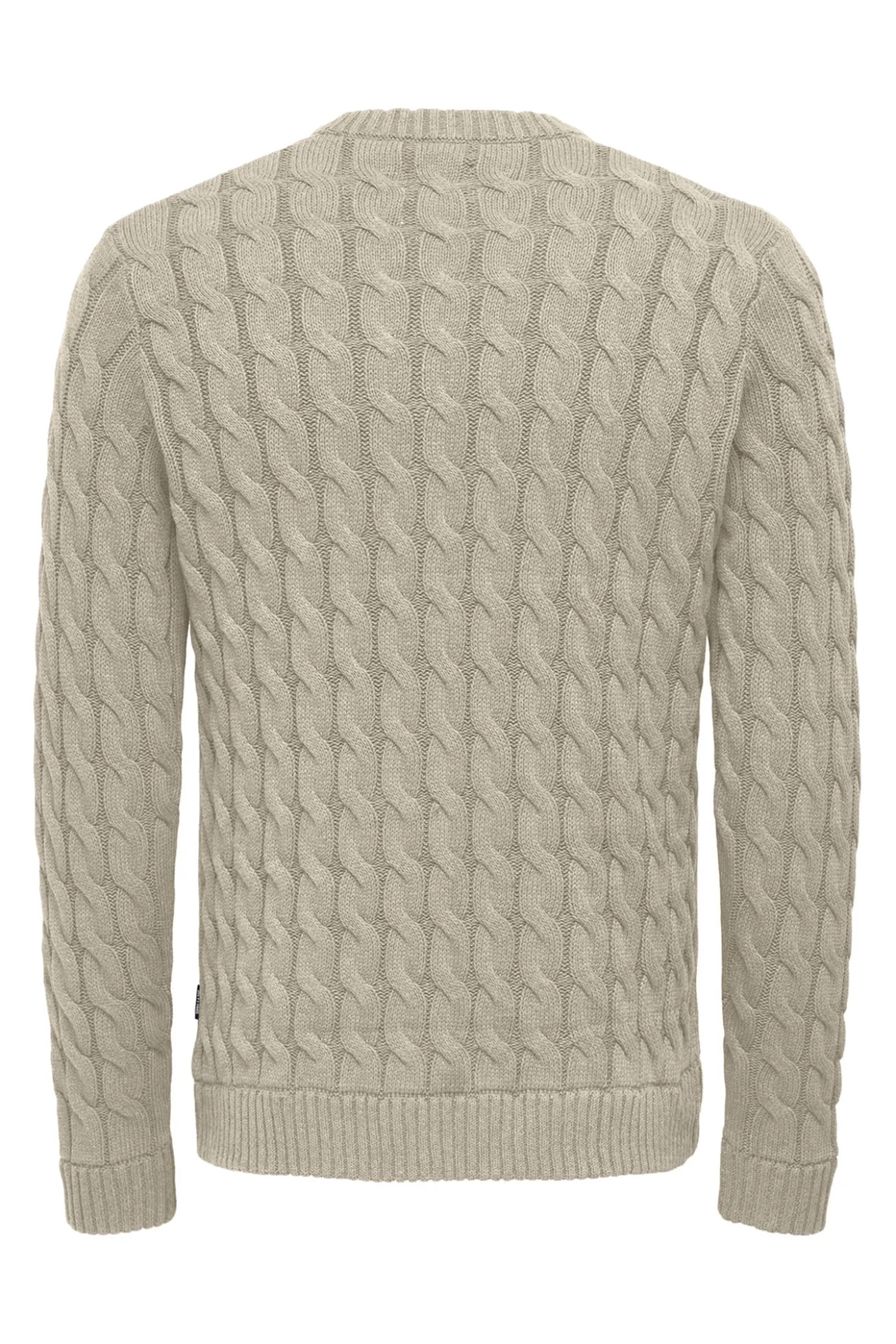 Camisola de gola redonda