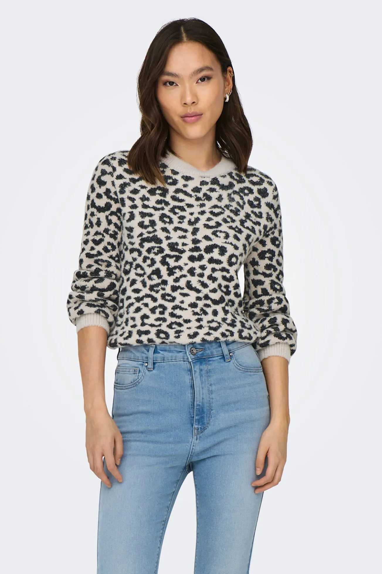 Camisola de gola redonda