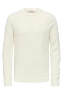 Camisola de gola redonda