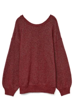 Camisola de gola redonda Curve