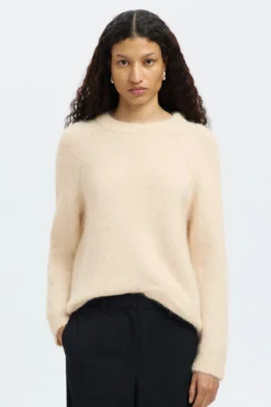 Camisola de laçada de alpaca