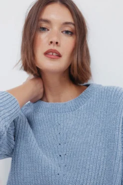 Camisola de lurex chenille